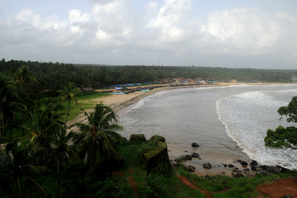 Bekal Fort on the Beach Kerala