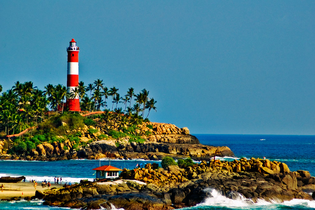 Kovalam Lighthouse Beach, Kerala