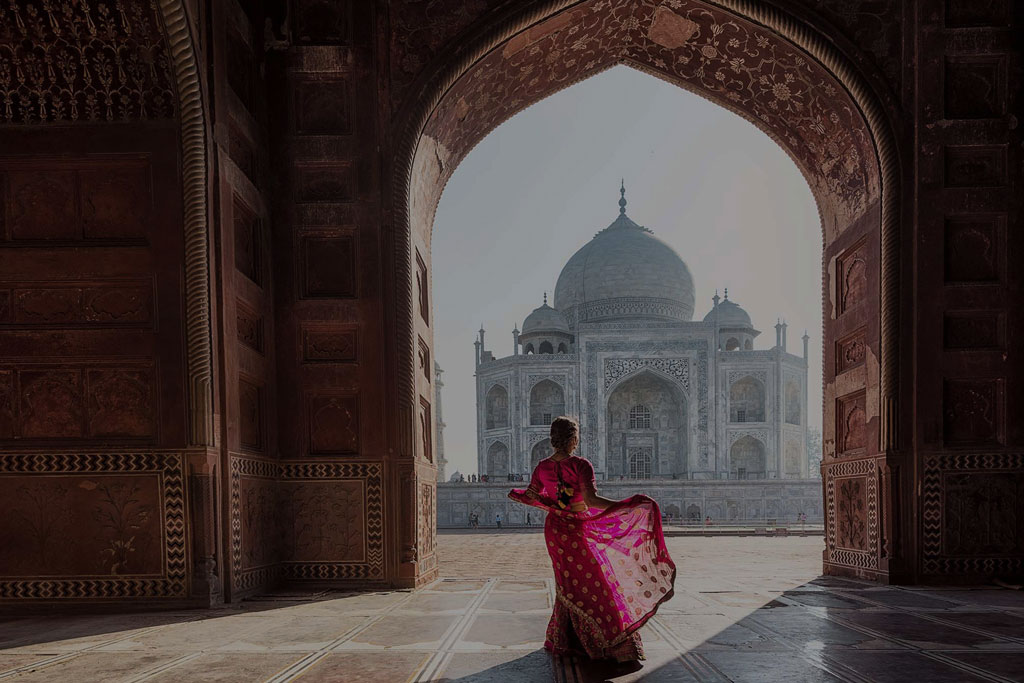 Taj Mahal Agra, Uttar Padesh, India