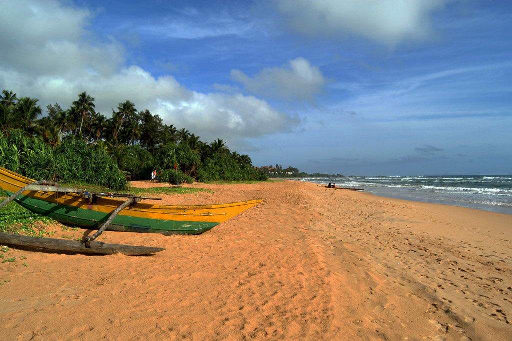 Bentota Sandy Beach, Sri Lanka