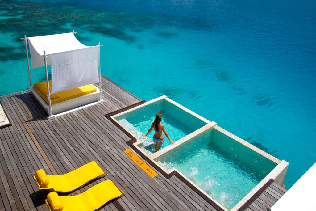 Private Plunge Pool at Resort, Maldives