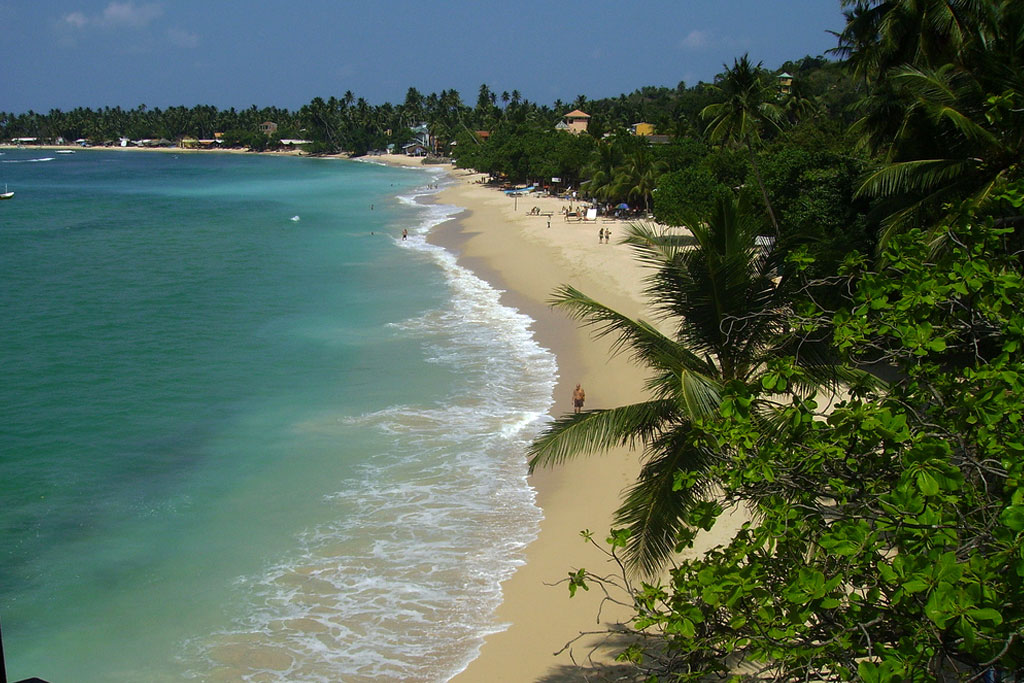 Unawatuna Beach, Sri Lanka